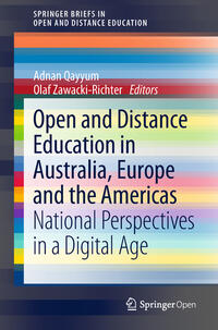 Vorderes Coverbild Open and Distance Education in Australia, Europe and the Americas