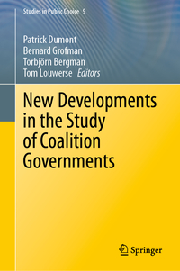 Vorderes Coverbild New Developments in the Study of Coalition Governments