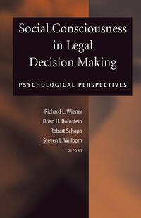 Vorderes Coverbild Social Consciousness in Legal Decision Making