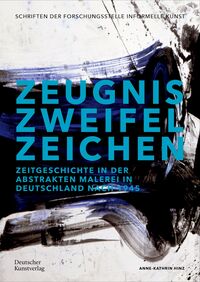 Vorderes Coverbild Zeugnis. Zweifel. Zeichen