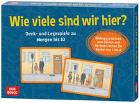 Vorderes Coverbild Wie viele sind wir hier? Bildergeschichten zum Zählen und Rechnen lernen für Kinder von 3 bis 8