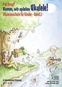 Vorderes Coverbild Komm, wir spielen Ukulele! Band 2. Mit CD