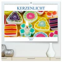 Vorderes Coverbild Kerzenlicht (hochwertiger Premium Wandkalender 2025 DIN A2 quer), Kunstdruck in Hochglanz