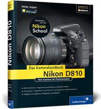 Vorderes Coverbild Nikon D810. Das Kamerahandbuch