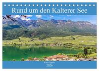 Vorderes Coverbild Rund um den Kalterer See (Tischkalender 2026 DIN A5 quer), CALVENDO Monatskalender