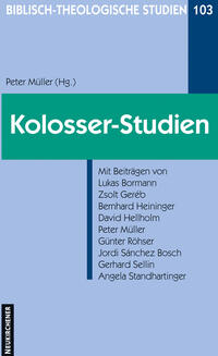 Vorderes Coverbild Kolosser-Studien