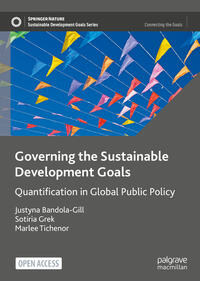 Vorderes Coverbild Governing the Sustainable Development Goals