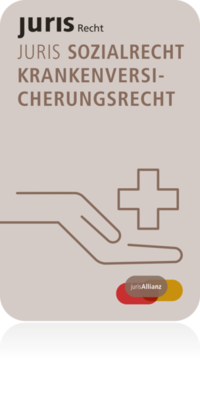 Vorderes Coverbild juris Sozialrecht Krankenversicherungsrecht