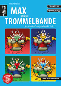 Vorderes Coverbild Max und die Trommelbande