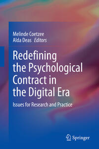 Vorderes Coverbild Redefining the Psychological Contract in the Digital Era