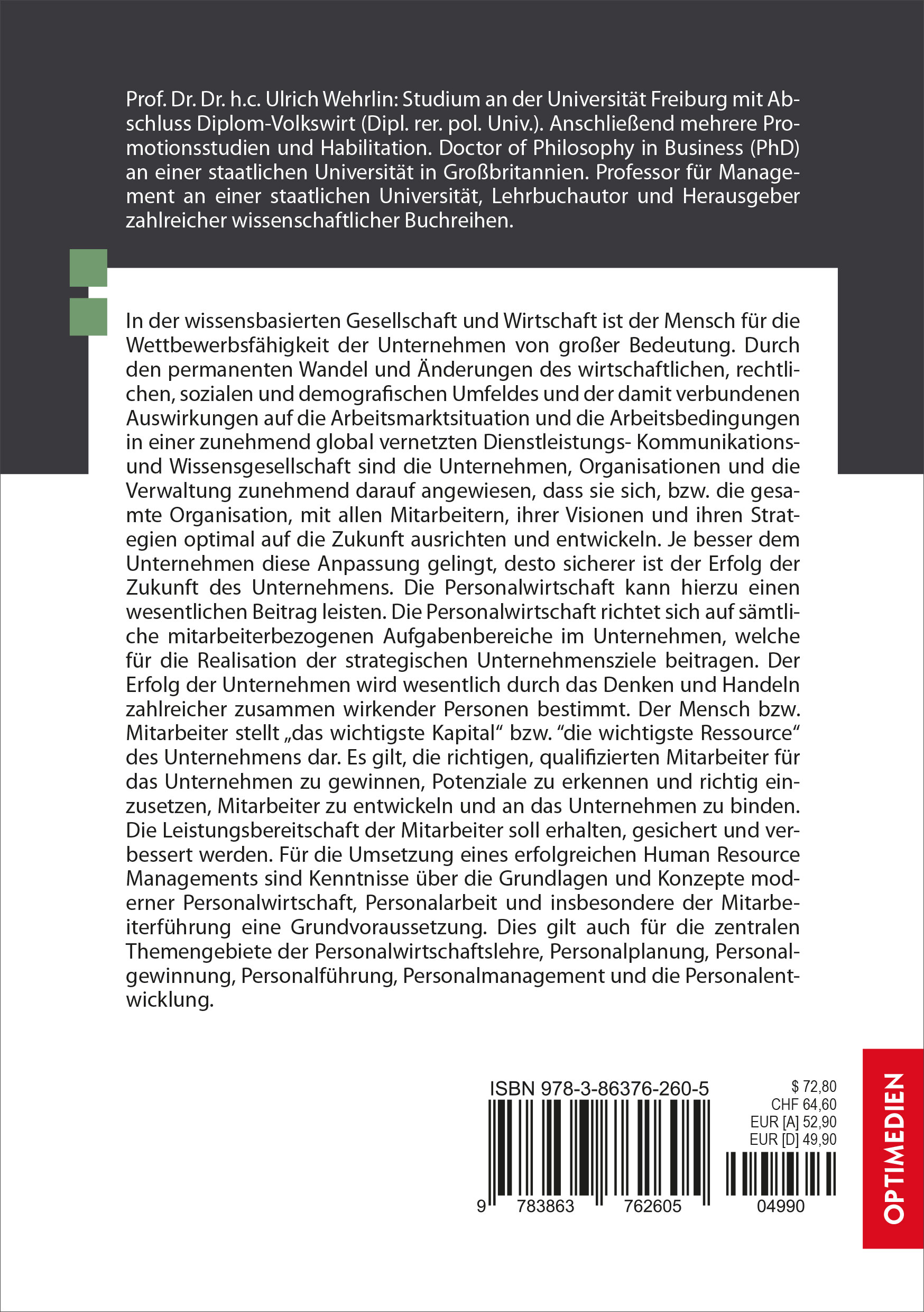 Rückseitencover Personalwirtschaft
