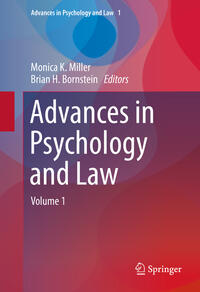 Vorderes Coverbild Advances in Psychology and Law