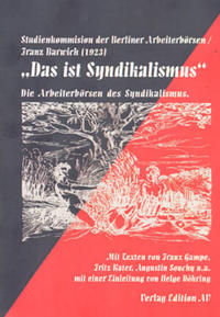 Vorderes Coverbild Das ist Syndikalismus