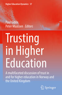 Vorderes Coverbild Trusting in Higher Education