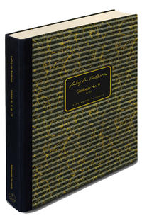 Vorderes Coverbild Symphonie Nr. 9 d-Moll op. 125 (Faksimile der autographen Partitur in der Staatsbibliothek zu Berlin - Preußischer Kulturbesitz, dem Beethoven-Haus Bonn und der Bibliothèque nationale de France)