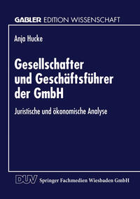 Vorderes Coverbild Gesellschafter und Geschäftsführer der GmbH
