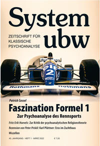 Vorderes Coverbild Faszination Formel 1 – Zur Psychoanalyse des Rennsports