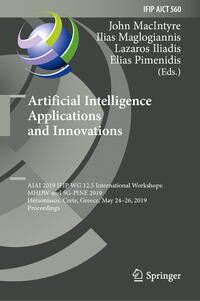 Vorderes Coverbild Artificial Intelligence Applications and Innovations