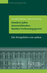 Vorderes Coverbild Hundert Jahre österreichisches Bundes-Verfassungsgesetz