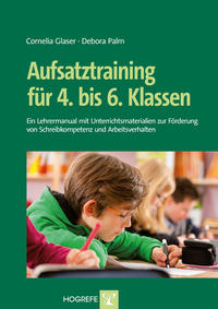 Vorderes Coverbild Aufsatztraining für 4. bis 6. Klassen