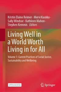 Vorderes Coverbild Living Well in a World Worth Living in for All
