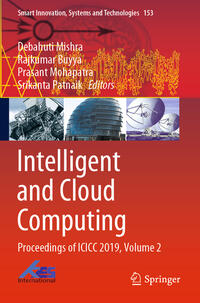 Vorderes Coverbild Intelligent and Cloud Computing