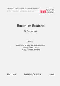 Vorderes Coverbild Bauen im Bestand