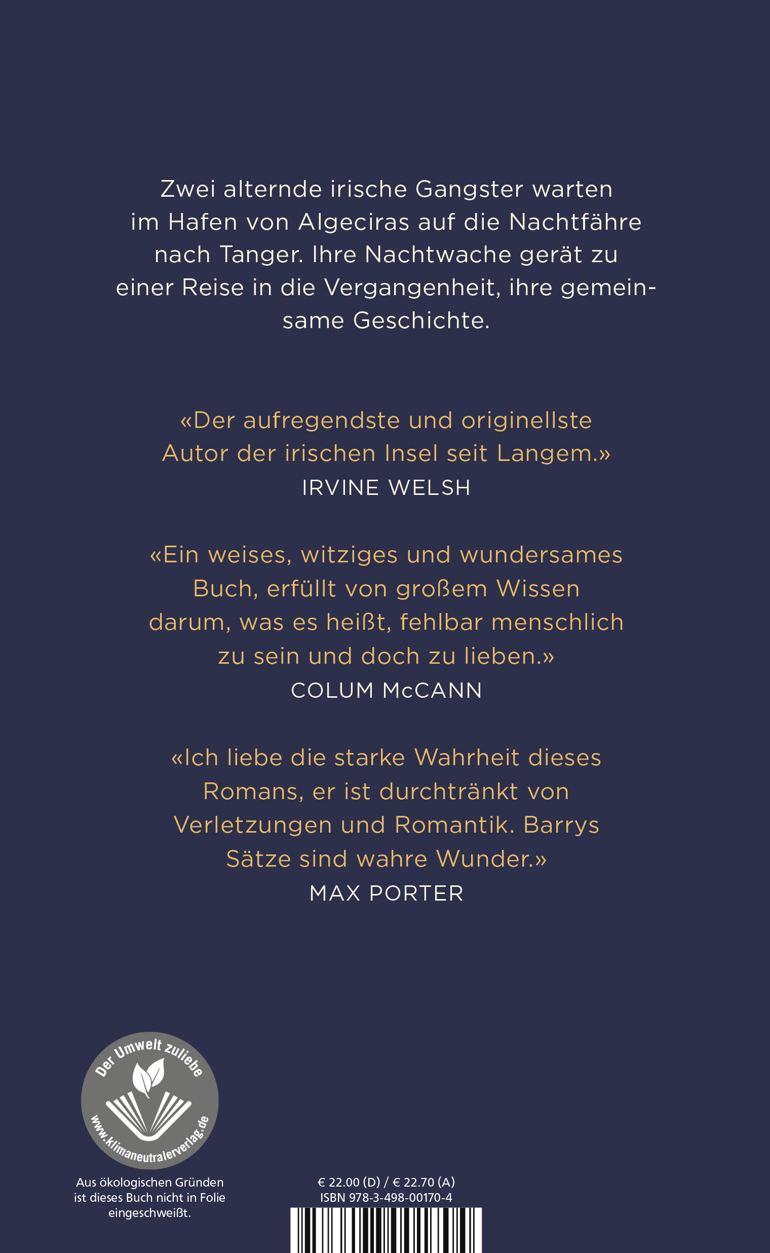 Rückseitencover Nachtfähre nach Tanger