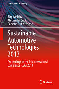 Vorderes Coverbild Sustainable Automotive Technologies 2013