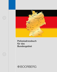 Vorderes Coverbild Polizeiadressbuch für das Bundesgebiet