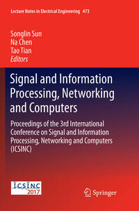 Vorderes Coverbild Signal and Information Processing, Networking and Computers