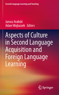 Vorderes Coverbild Aspects of Culture in Second Language Acquisition and Foreign Language Learning