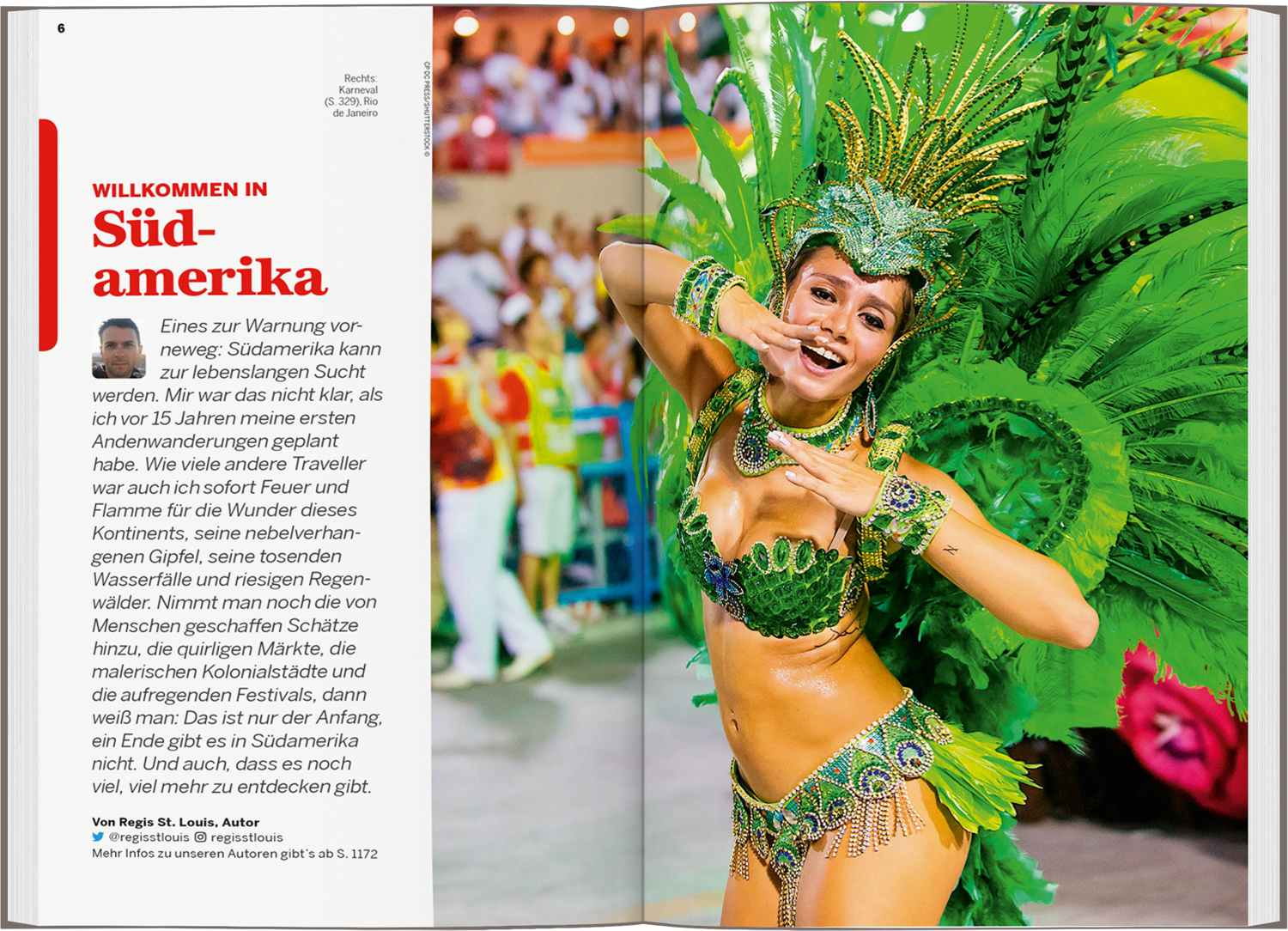 Beispielinhalt (Bild) LONELY PLANET Reiseführer Südamerika