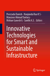 Vorderes Coverbild Innovative Technologies for Smart and Sustainable Infrastructure