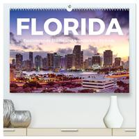 Vorderes Coverbild Florida - Faszinierende Städte und wunderbare Strände. (hochwertiger Premium Wandkalender 2025 DIN A2 quer), Kunstdruck in Hochglanz