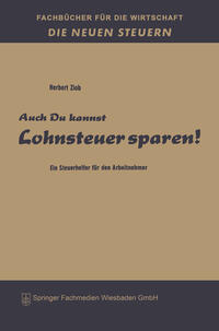 Vorderes Coverbild Auch du kannst Lohnsteuer sparen!