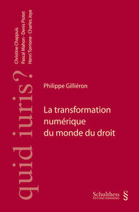 Vorderes Coverbild La transformation numérique du monde du droit