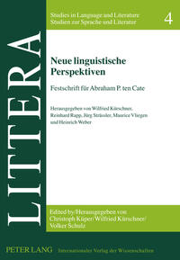 Vorderes Coverbild Neue linguistische Perspektiven
