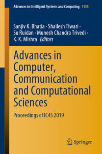 Vorderes Coverbild Advances in Computer, Communication and Computational Sciences