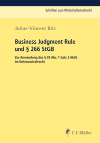 Vorderes Coverbild Business Judgment Rule und § 266 StGB