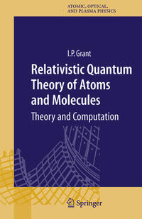 Vorderes Coverbild Relativistic Quantum Theory of Atoms and Molecules