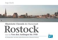 Vorderes Coverbild Illustrierte Chronik der Hansestadt Rostock
