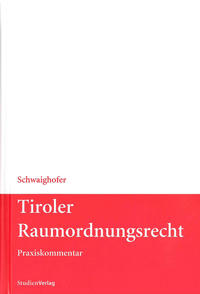 Vorderes Coverbild Tiroler Raumordnungsrecht