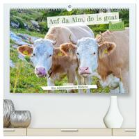 Vorderes Coverbild Bergstille – Momente auf der Alm (hochwertiger Premium Wandkalender 2026 DIN A2 quer), Kunstdruck in Hochglanz