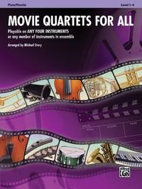 Vorderes Coverbild Movie Quartets for All - Flute / Piccolo