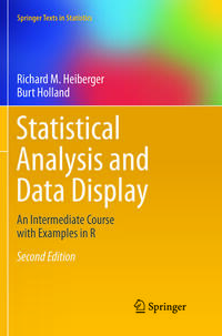 Vorderes Coverbild Statistical Analysis and Data Display