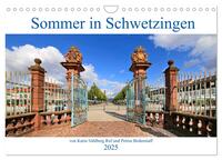 Vorderes Coverbild Sommer in Schwetzingen von Karin Vahlberg Ruf und Petrus Bodenstaff (Wandkalender 2025 DIN A4 quer), CALVENDO Monatskalender