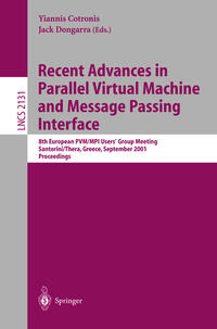 Vorderes Coverbild Recent Advances in Parallel Virtual Machine and Message Passing Interface