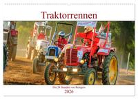 Vorderes Coverbild Traktorrennen - die 24 Stunden von Reingers (Wandkalender 2026 DIN A2 quer), CALVENDO Monatskalender