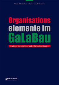 Vorderes Coverbild Organisationselemente im GaLaBau